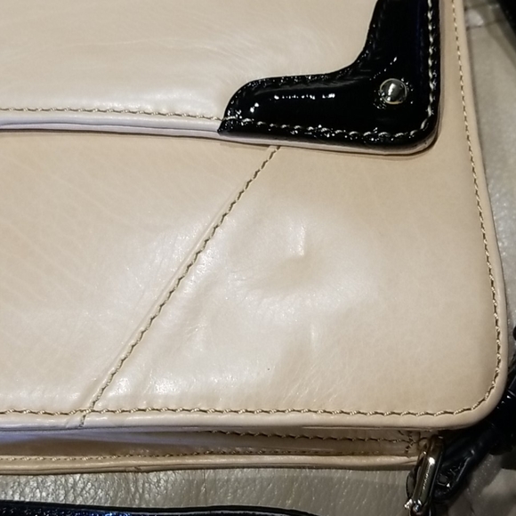 NEW Rebecca Minkoff collection cream leather bag - Picture 9 of 11